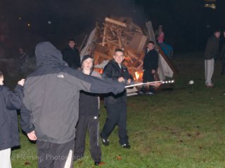 kids on bommie night in liverpool