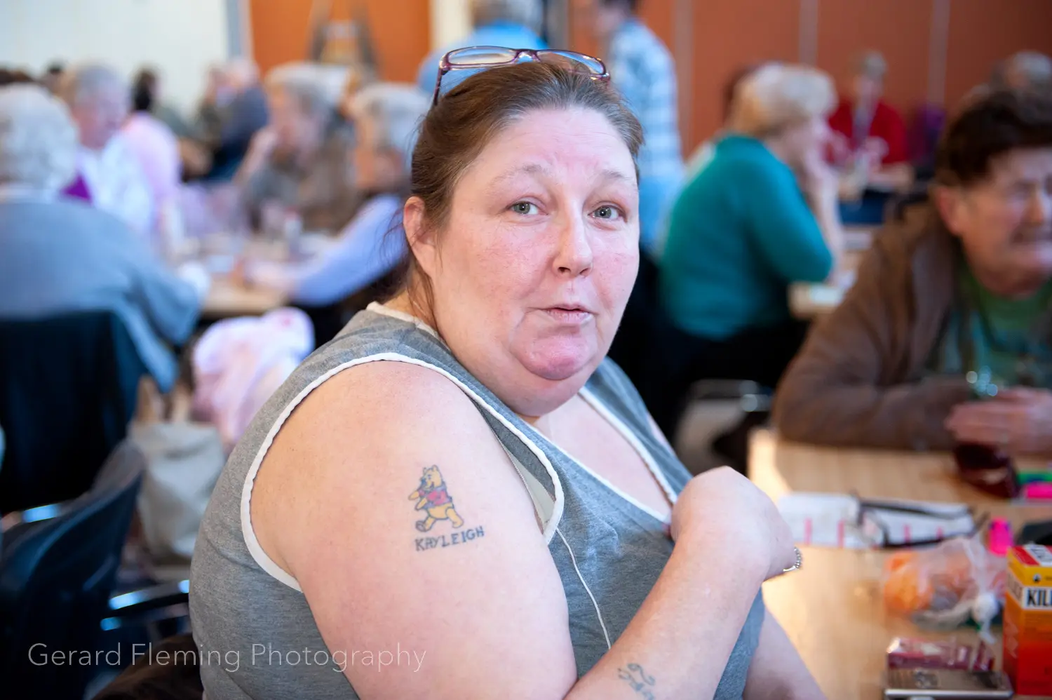 playing bingo