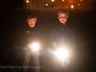 sparklers bonfire night