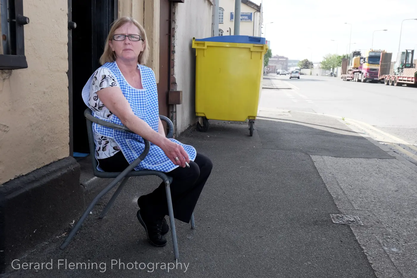 down the docks in liverpool