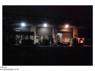 early morning edge lane fruit market