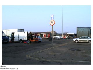 site of fruit market on edge lane
