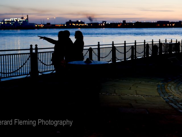 the river mersey in liverpool