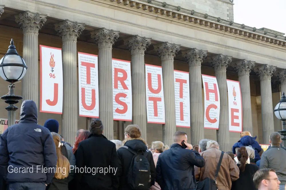hillsborough remembrance service in liverpool
