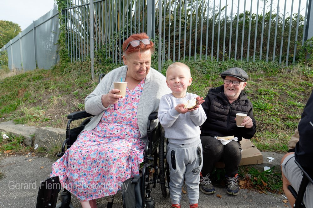 little boy with grandparents liverpool