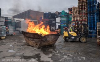 liverpool dockyard a photo by gerard fleming